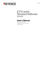 CV-H1X Terminal-Software 사용자 매뉴얼 