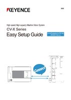CV-X 시리즈 간단 조작 가이드 제어·통신편 PLC 링크 (MELSEC FX시리즈) (영어)